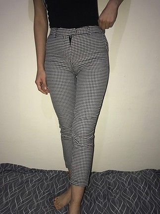 Koton Koton zebra model kumaş pantolon