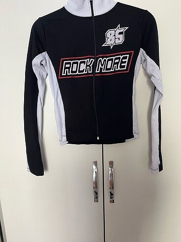 rock more fermuarlı sweat