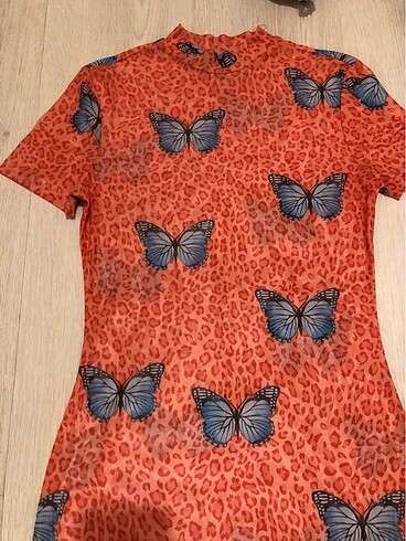 Sheinside Transparan elbise