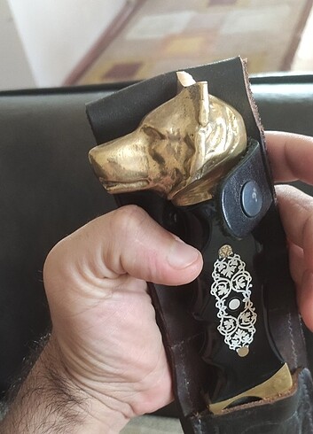 Diğer koleksiyonluk kurt başlı hancer