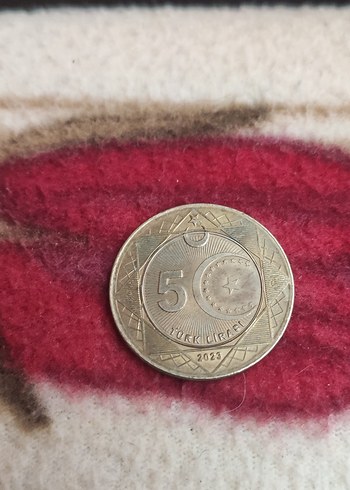 özel baskı madeni 5 TL - Görsel 2