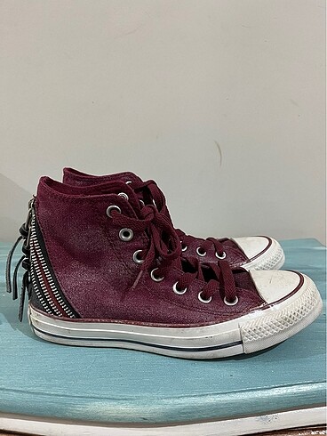 37 Beden bordo Renk Kız çocuk converse 36-37 numara