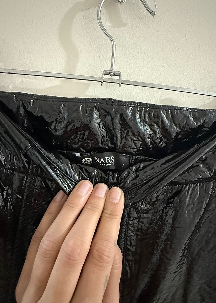 Nars marka deri pantolon - Görsel 3