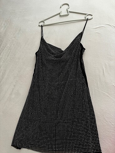 Zara Zara taşlı elbise