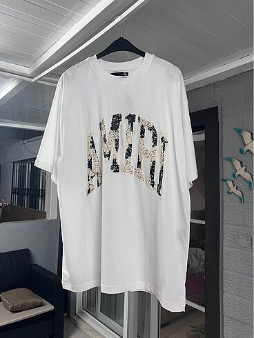 AMIRI Beyaz Tshirt