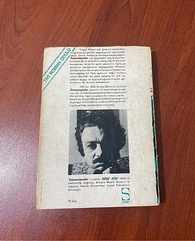 Beden Oğuz Atay tutunamayanlar ilk baskı