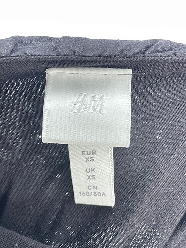 xs Beden siyah Renk H&M Bluz %70 İndirimli.