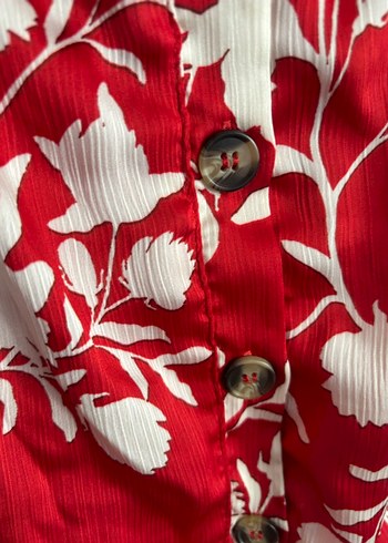 Kırmızı Mini Volanlı - Görsel 3