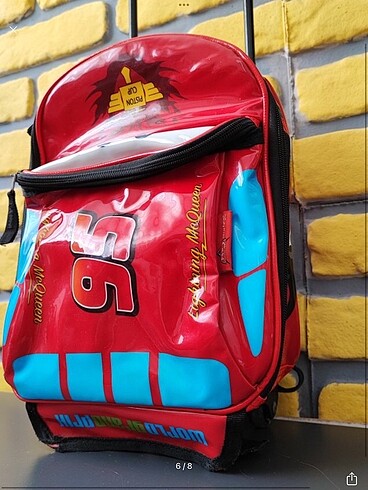 SAMSONITE SIRT ÇANTASI-ÇEKMELİ-ANA OKUL/ KREŞ