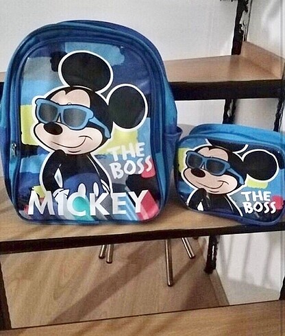 MICKEY TAKIM SIRT VE BESLENME ÇANTASI-ORIGINAL TAKIM