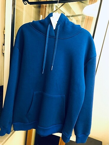diğer Beden mavi Renk SAX MAVİ RENK SWEATSHIRT-YIKILIYOR