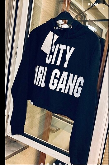diğer Beden SIFIRDIR-ÇILGIN KIZLAR ÇETESİ-CROP SWEAT