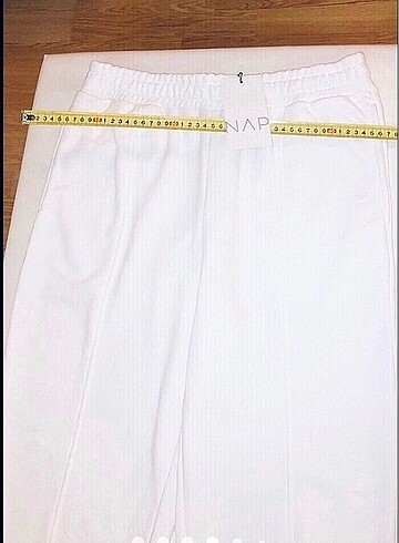 diğer Beden beyaz Renk YENİ SEZON-BEYAZ EŞOFMAN RAHAT PANTALON