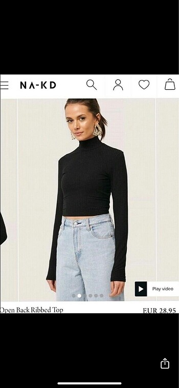 Zara NA-KD BLUZ