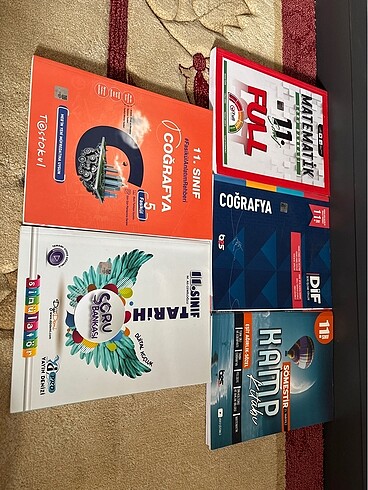 11. SINIF TEST KİTAPLARI