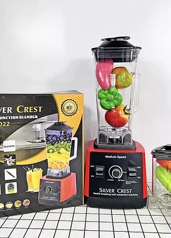 SİLVER CREST 7.000 W ÇİFT HAZNELİ ATOM BLENDER
