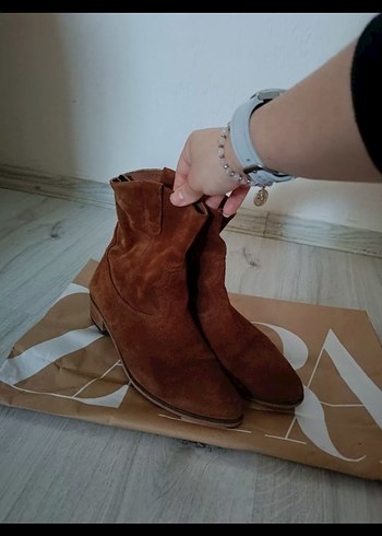 Diğer Kahverengi Süet Kadın Bot