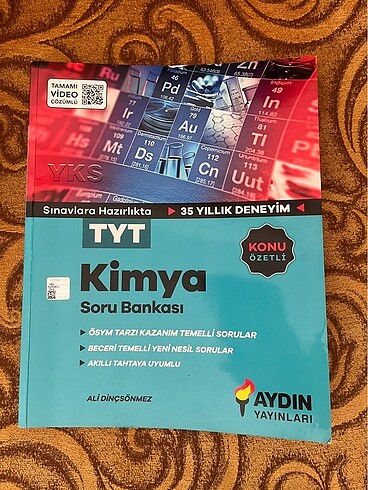 Aydın Yayınları Tyt Kimya Soru Bankası