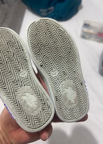 Kız Çocuk Pembe Cırt Cırtlı Spor Ayakkabı - Görsel 4