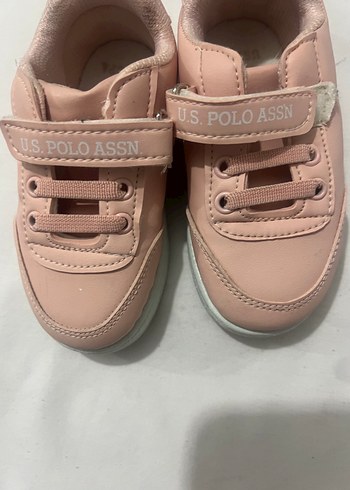 Kız Çocuk Pembe Cırt Cırtlı Spor Ayakkabı - Görsel 2