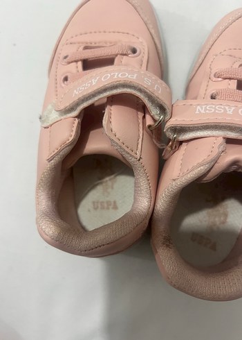 Kız Çocuk Pembe Cırt Cırtlı Spor Ayakkabı - Görsel 6