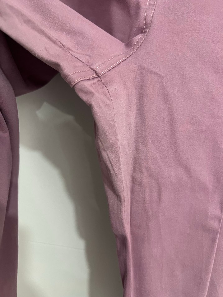 Mor Loose Fit Kadın Kumaş Pantolon - Görsel 5