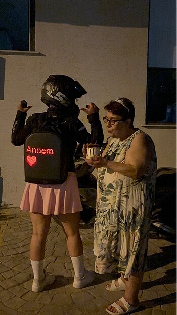 Akıllı gözlü led motor çanta - Görsel 3