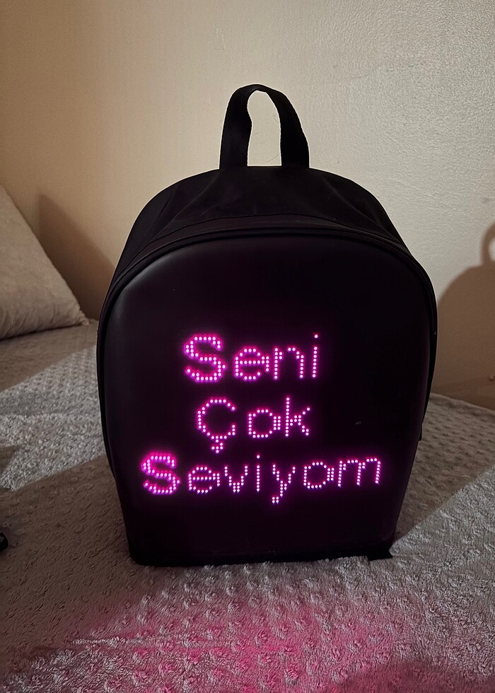 Akıllı gözlü led motor çanta - Görsel 5