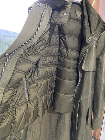 34 Beden haki Renk Guess yeni sezon mont