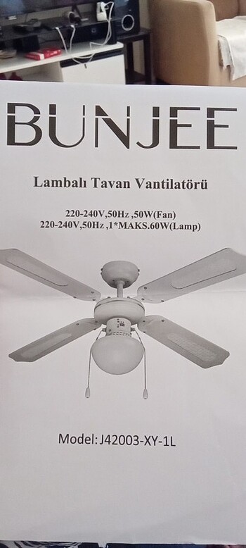 Tavan vantilatörü