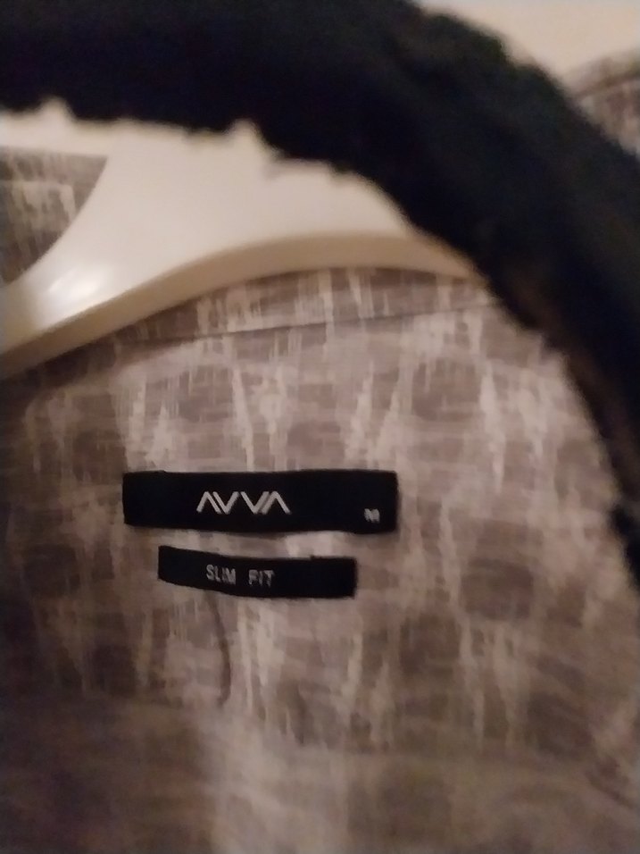 Gri Düğmeli Erkek Gömlek Avva marka. - Görsel 3