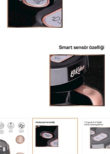 Stilevs BiKalve Türk Kahvesi Makinesi - Görsel 2