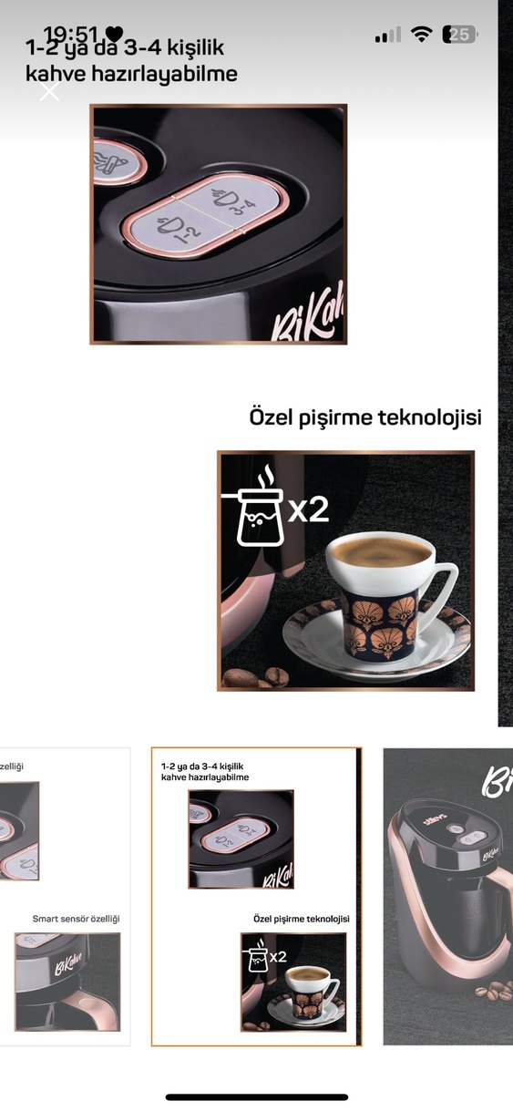 Stilevs BiKalve Türk Kahvesi Makinesi - Görsel 3