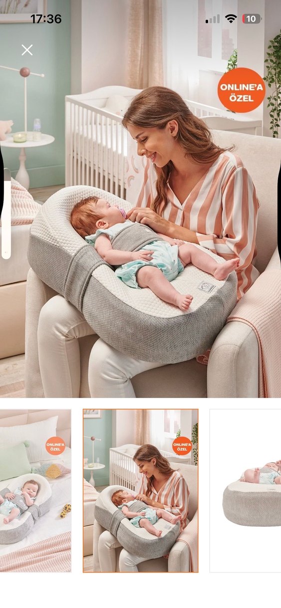 Yenidoğan bebek Yatağı Rahat Uyku İçin - Görsel 3