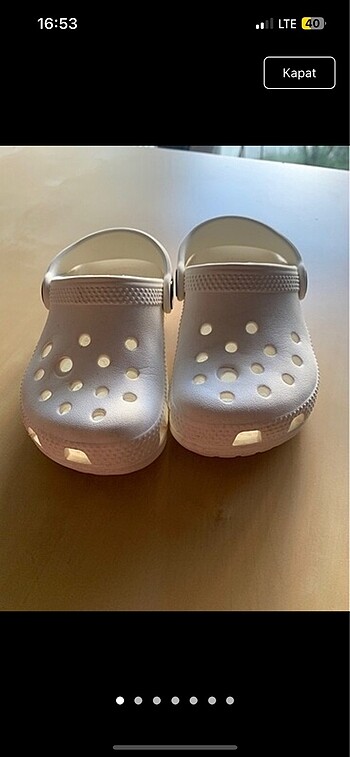 Crocs Orjinal Crocs c8 numara