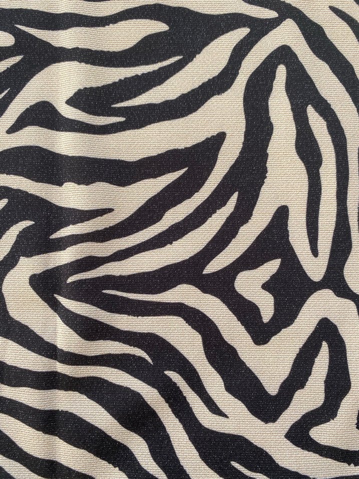 Kadın Zebra Desenli Midi Etek - Görsel 2