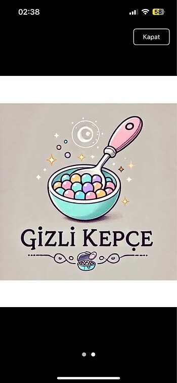  Seçtiğiniz kepçe sayısı kadar bir tabağa dökülür ve renklere gör