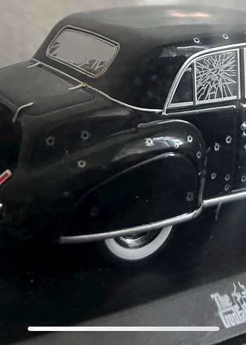 1941 Lincoln Continental Oyuncak Araba Siyah - Görsel 2