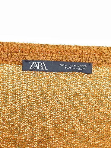 m Beden sarı Renk Zara Bluz %70 İndirimli.