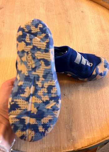 30 Beden mavi Renk Erkek Çocuk Adidas Kaydırmaz Terlik