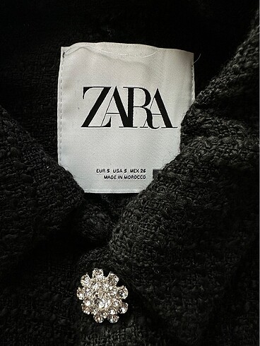 Zara Zara Tasli Ceket