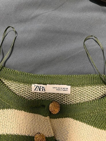 m Beden yeşil Renk Zara Hirka