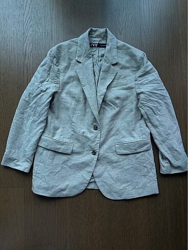 Zara Bej Oversize Blazer