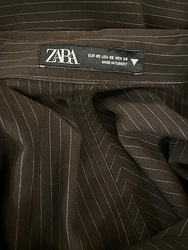 xs Beden Zara Poplin Elbise