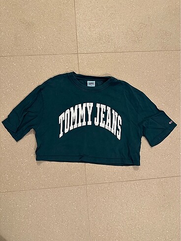xs Beden yeşil Renk Tommy Jeans Tshirt