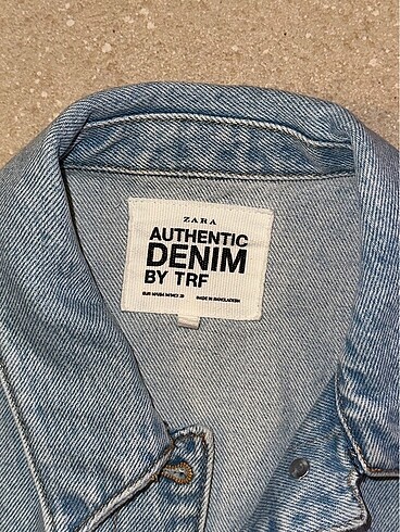 Zara Zara Crop Denim Ceket