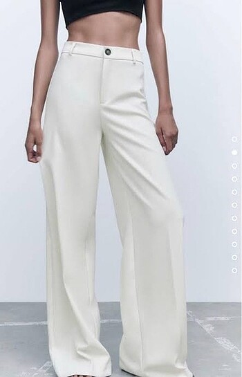 Zara Zara Widr Leg Pantolon