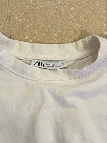 s Beden Zara Crop Tshirt