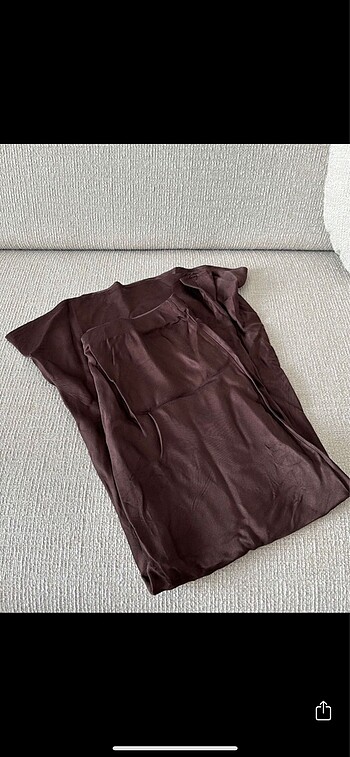 Zara saten etek