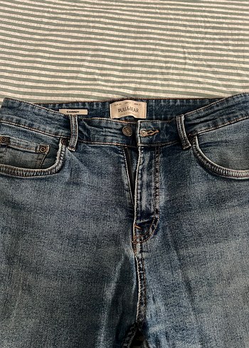 Pull&Bear erkek jean mavi - Görsel 3